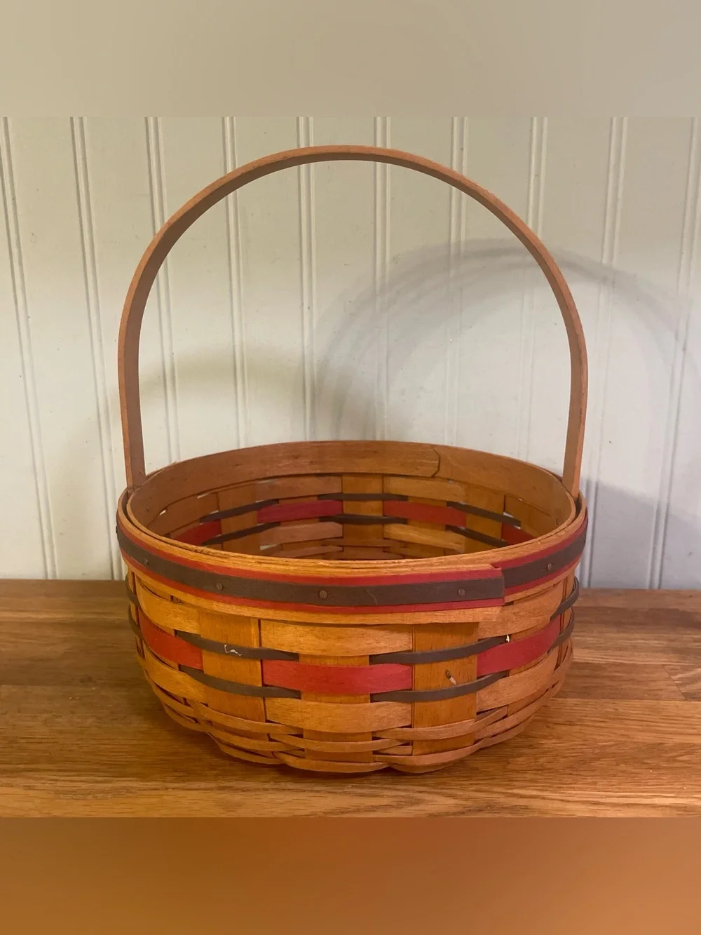 Vintage Longaberger 1992 Crisco American Cookie Celebration Basket